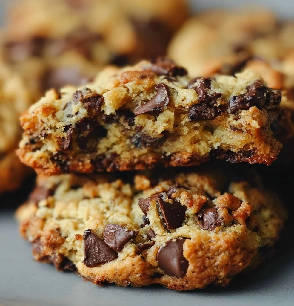 Delicious Levain cookies with gooey chocolate chips and a soft texture