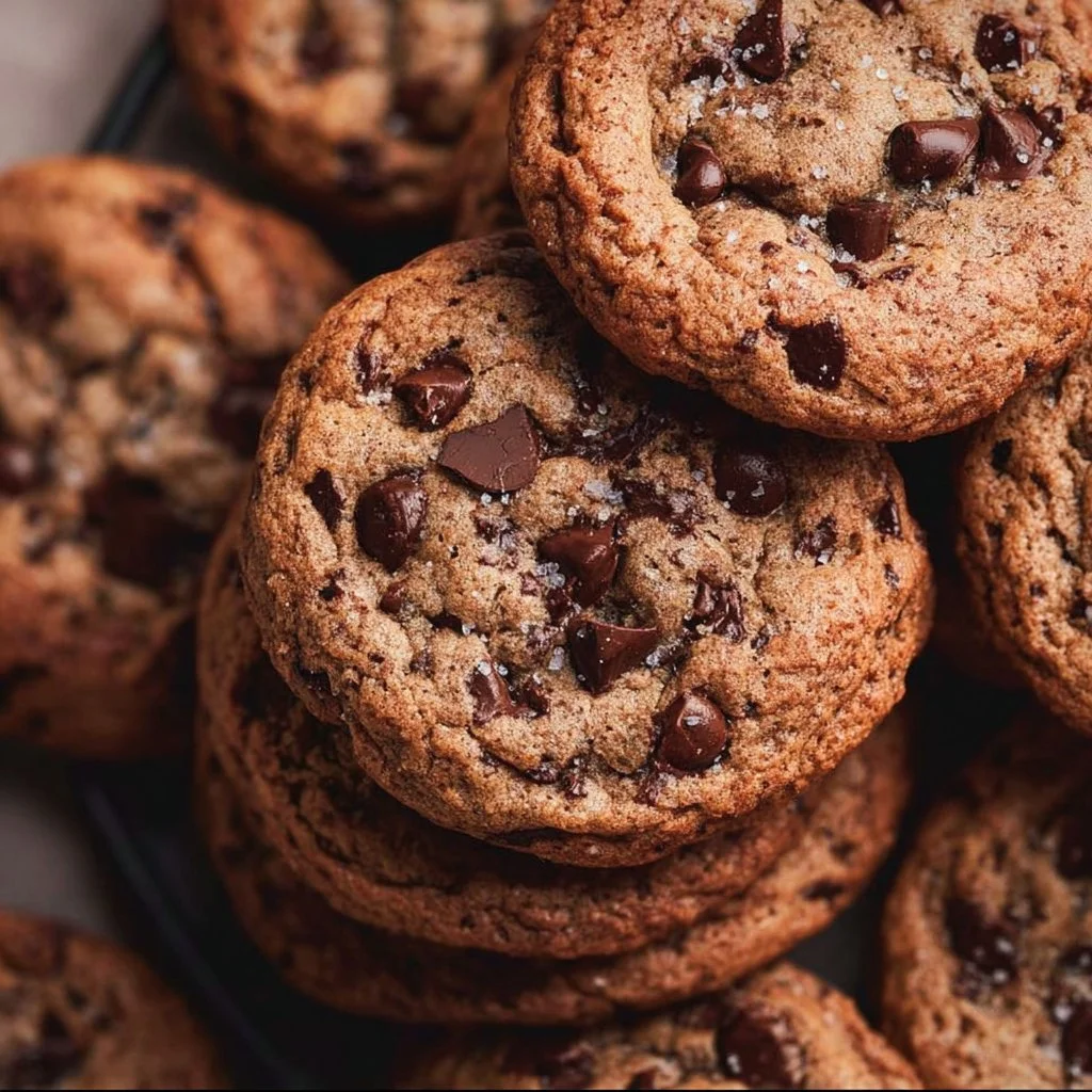Delicious coffee cookies fresh out of the oven, perfect for coffee lovers.