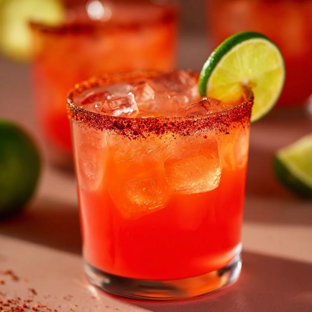 Colorful Mexican candy shot with vibrant flavors and unique presentation