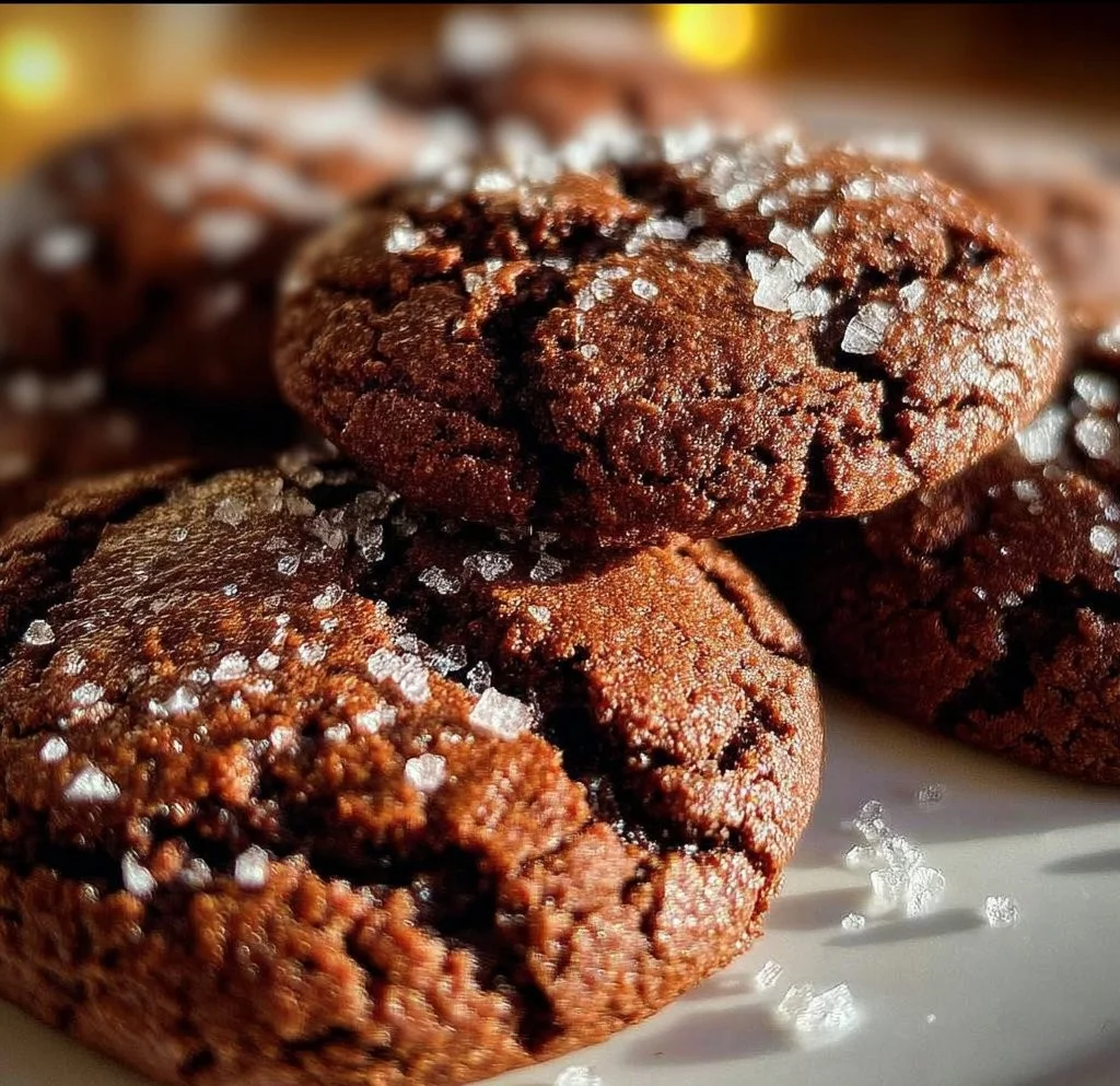 Delicious Mexican Hot Chocolate Cookies with cocoa and spices