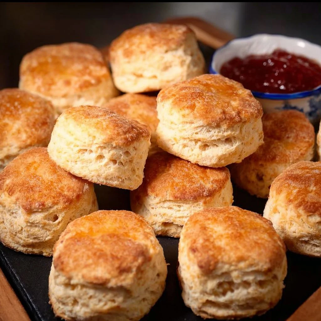 Delicious air fryer scones recipe with a golden crust and fluffy texture