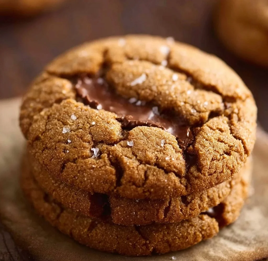 Delicious homemade almond butter cookies on a cooling rack.