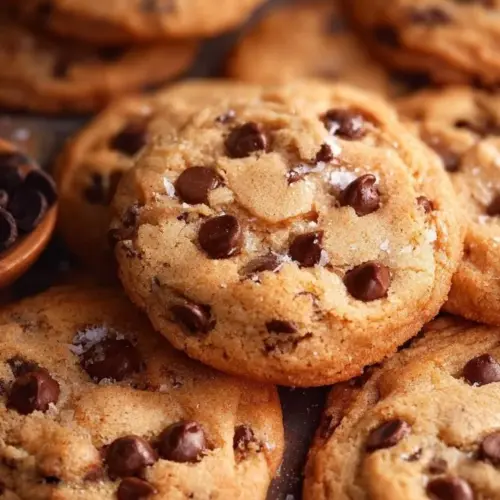 Bisquick chocolate chip cookies fresh out of the oven for a tasty treat