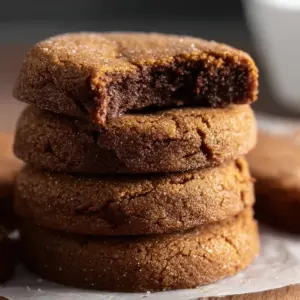 Delicious tray of browned butter blondies fresh out of the oven