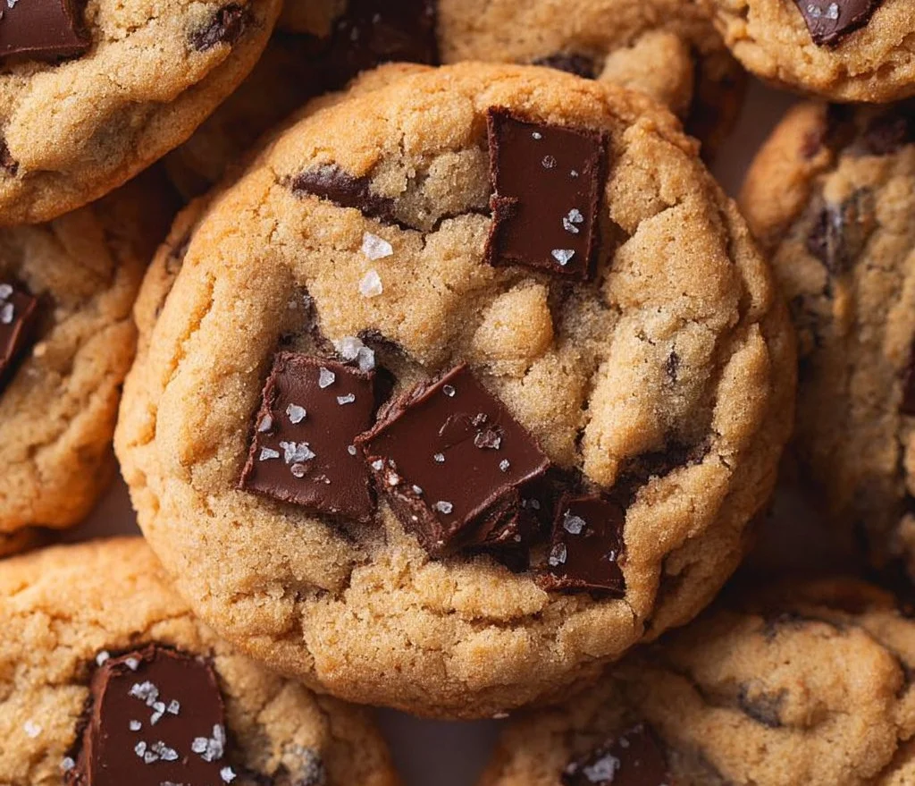 Chewy protein chocolate chip cookies loaded with nutrients and flavor