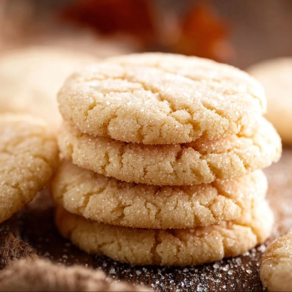 Deliciously chewy sugar cookies baked to perfection