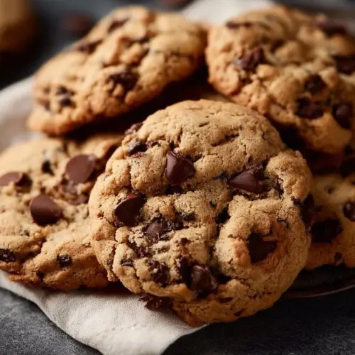 Easy Hershey's chocolate chip cookies fresh out of the oven