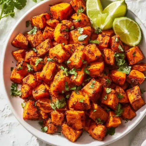 Mexican sweet potatoes prepared with spices and herbs for a flavorful dish
