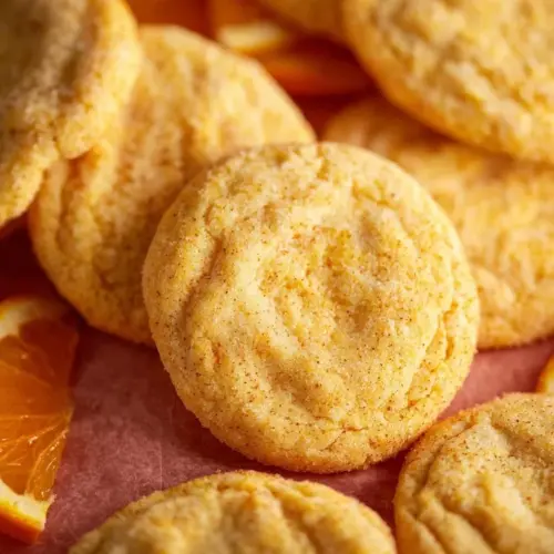 Delicious homemade Orange Cookies baked with a zesty citrus flavor.