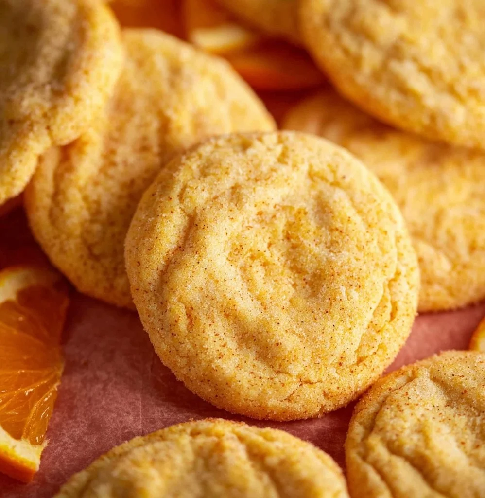 Delicious homemade Orange Cookies baked with a zesty citrus flavor.
